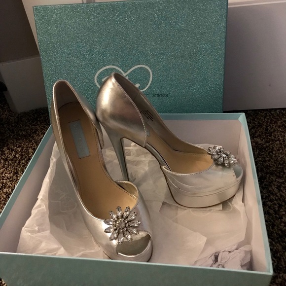 Betsy Johnson Blue edition heels - Picture 7 of 7